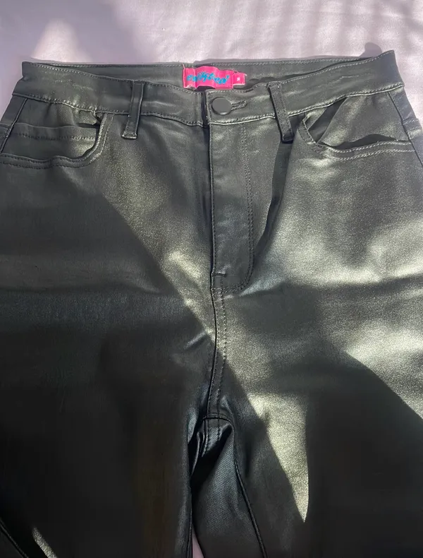Edikted Leather Pants - Image 3