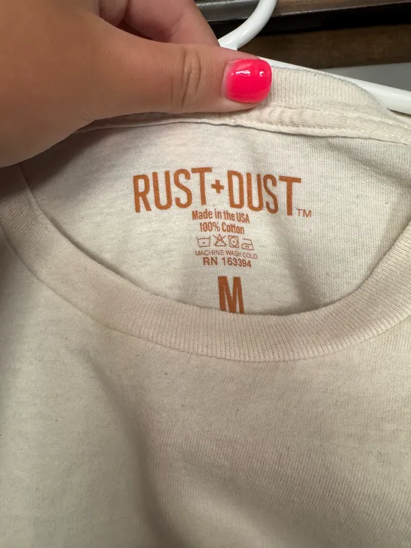 NWOT Rust Dust Cream Top White Size M - Image 2