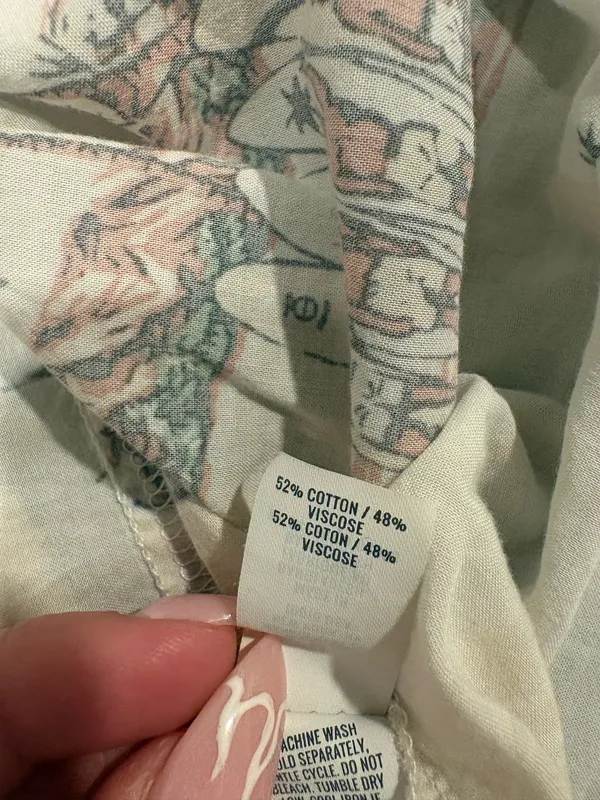 Aerie Hawaiian Button Oversized Down Shirt - Image 5