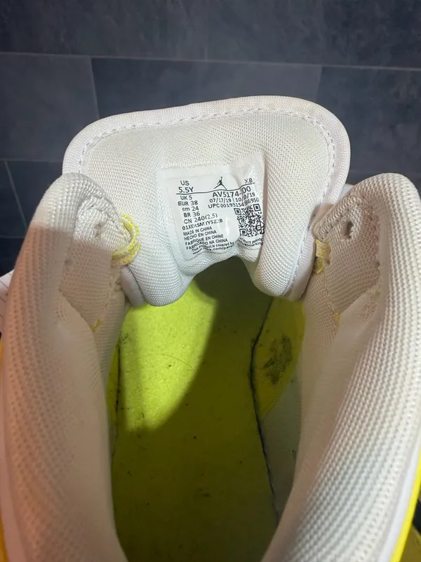 Yellow Floral Nikes - Image 7