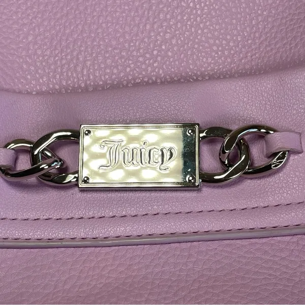 Juicy Couture Mini Backpack‎ Orchid Lilac Purple Casual Spring Adjustable Straps - Image 4
