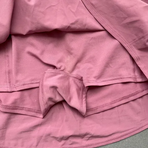 Alo Yoga Match Point Tennis Skirt Pink Wild Rose M - Image 5