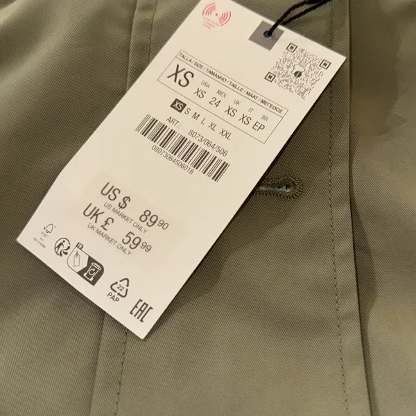 New Zara hooded‎ jacket - Image 6