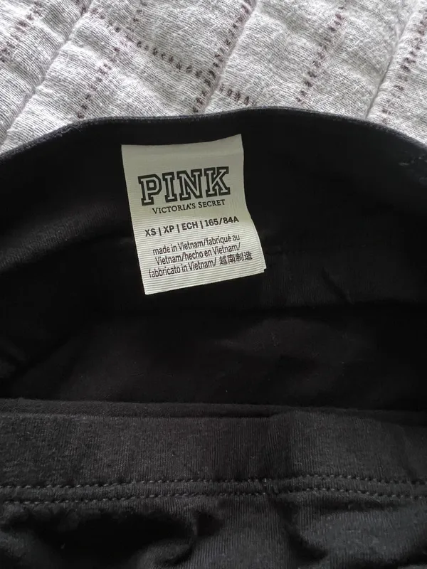 PINK - Victoria's Secret Black Tank & Short Set - Image 3