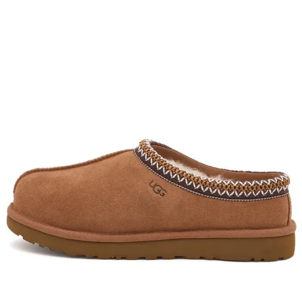 UGG Women's Tasman II Chestnut Women's Shoes Suede Upper Wool Slippers Size 9 - Image 3