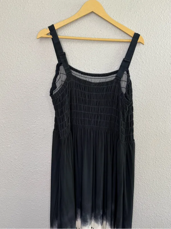 NWT Lane Bryant Smocked Maxi Dress Size 18/20 - Image 4