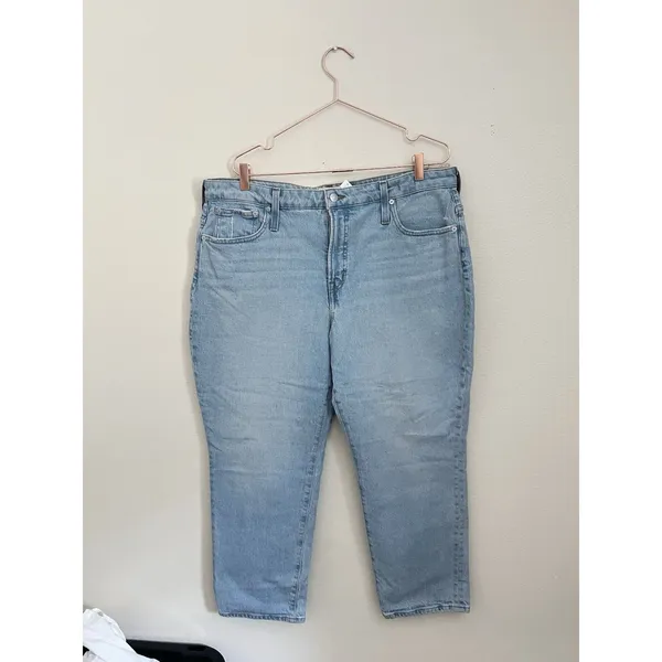Madewell The Perfect Vintage Jean Size 33 P Blue Light‎ Fiore Wash - Image 2