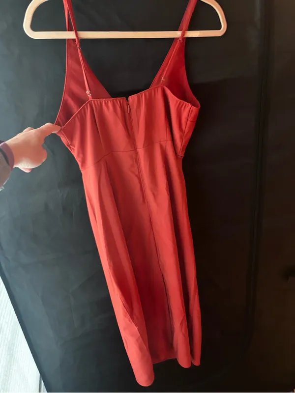 Abercrombie & Fitch Terra Cotta Cut Out Dress - Image 7