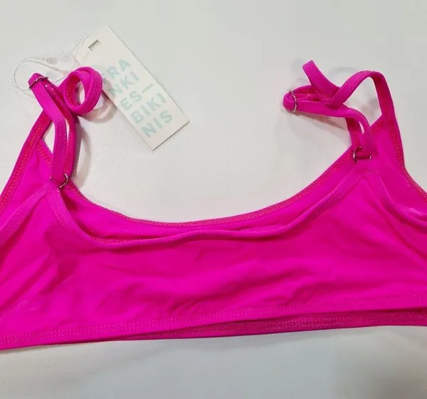 Frankies Bikinis Dallas Bikini top in Watermelon Small - Image 4