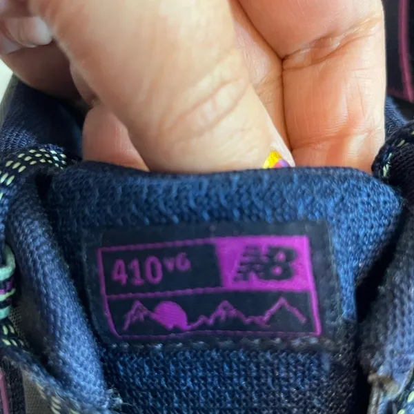New Balance Sneaker Navy/Purple Rugged Design‎ W/Traction for Trails/Walking 10 - Image 9