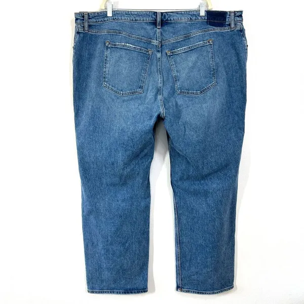 Abercrombie Fitch Jeans Womens 24R 37 Curve‎ Love 90s Relaxed High Rise Blue - Image 2