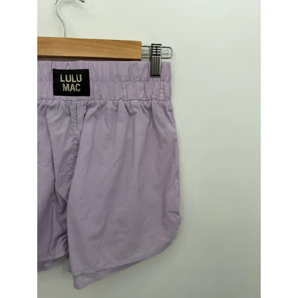 Lulu Mac Lavender Shorts Sz M Windbreaker Workout - Image 4
