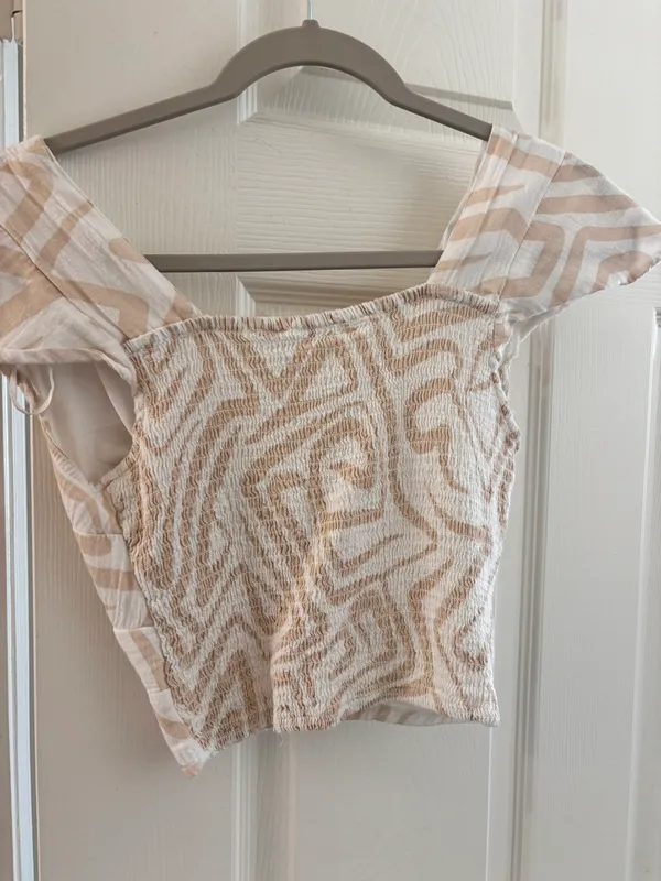 Zebra Crop Top - Image 2