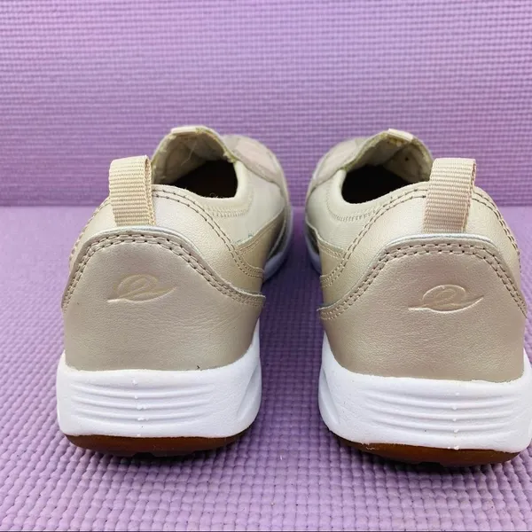 Easy Spirit Espiers Mesh Upper Slip On‎ Sneakers Metallic Beige Gold 7.5 - Image 7