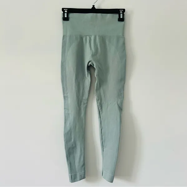 SET Active X Revolve Sculptflex Seamless High Rise 7/8 Leggings Matcha Green S - Image 3