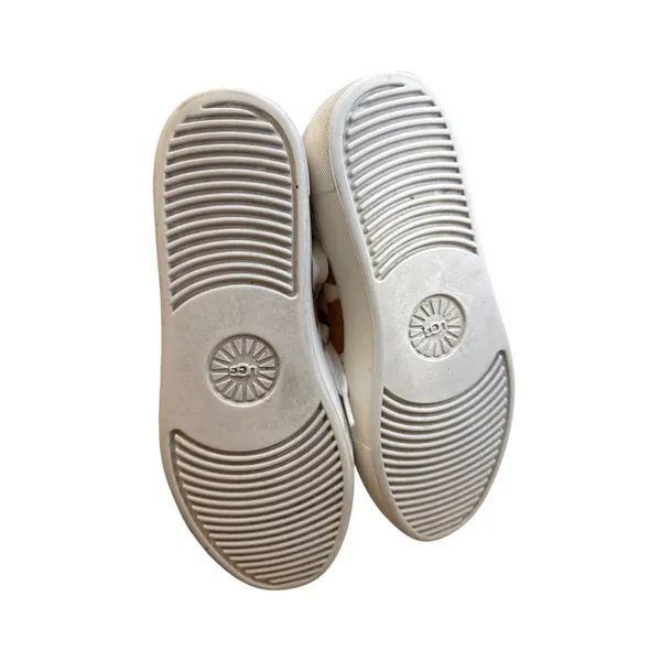 Ugg Womens White Brown Leopard Print Sneakers shoes Size 6 SKU8138 - Image 5