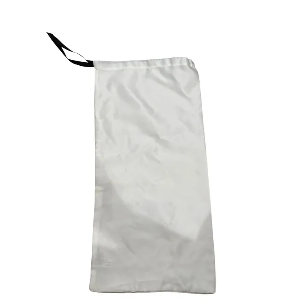 Authentic Gucci Dust Bag 8x18 White Silk Satin Long - Image 2