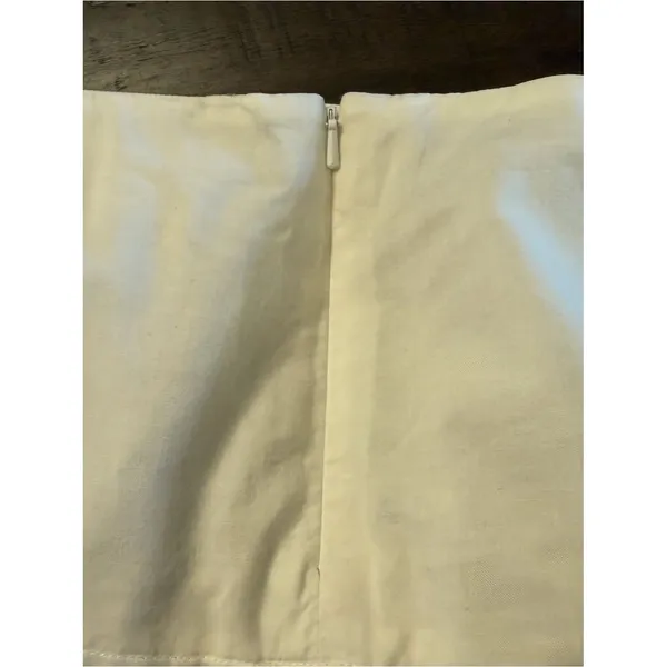 Vintage Ralph By Ralph Lauren White Eyelet Prairie Skirt Size 6 Coquette Cotton - Image 8