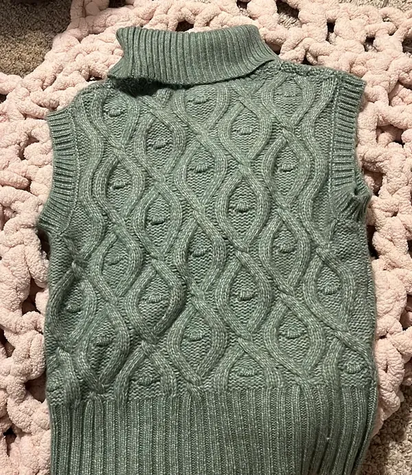 Front Lace Sweater - Image 2