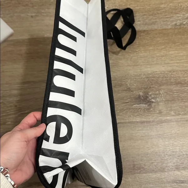 Lululemon Black Tote Bag - reusable bag - Image 2