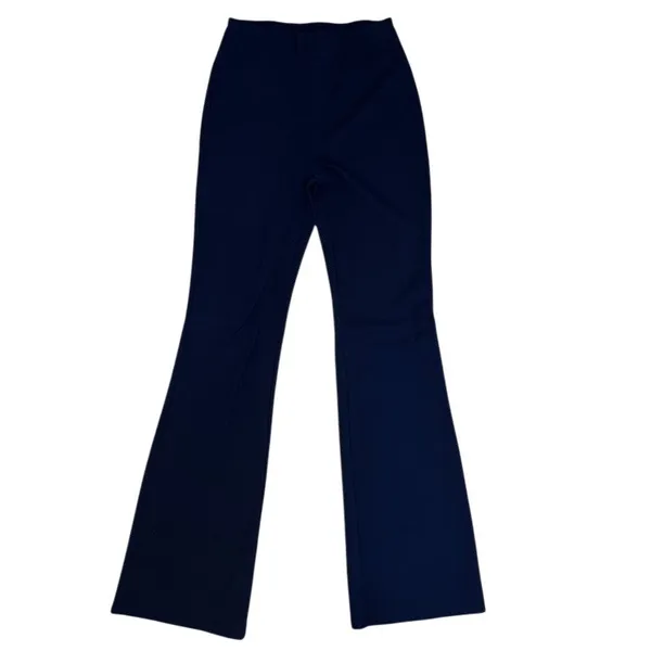 Halara Dress Pants Womens XS Navy High Waisted Bootcut Pull-On Back Pockets - Image 6