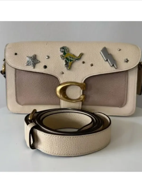 EUC Embellished Coach Tabby Shoulder Bag 26 | Designer Crossbody Purse - Image 7