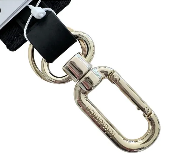 Lululemon Never Lost Keychain  Black/White/Gold - Image 7