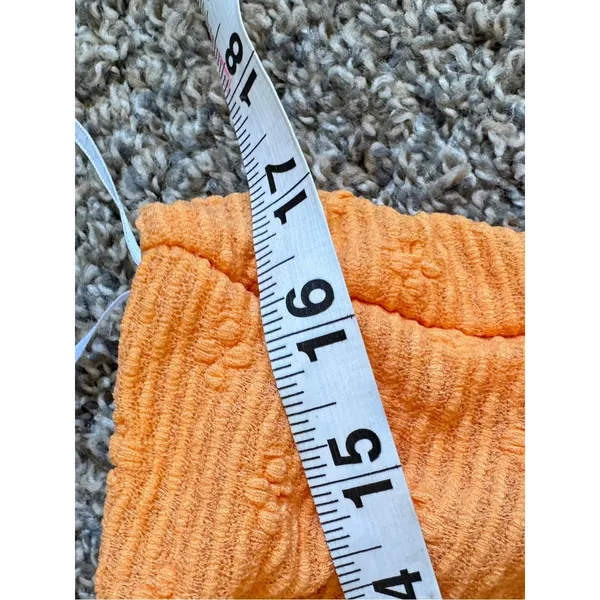 Lulus Orange Off Shoulder Maxi Dress Womens XL Summer Bodycon Minimalist Sleek - Image 4