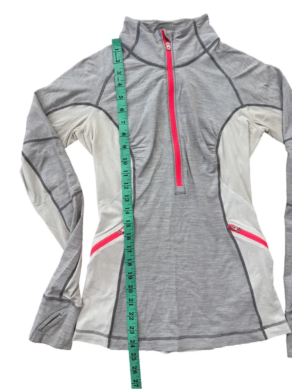 Lululemon Run Wild 1/2 Zip Pullover Size 2 - Image 6