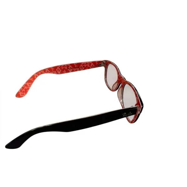 Ray-Ban Eyeglasses Frames RB5184 2479 Black Orange Round Full Rim with case - Image 9