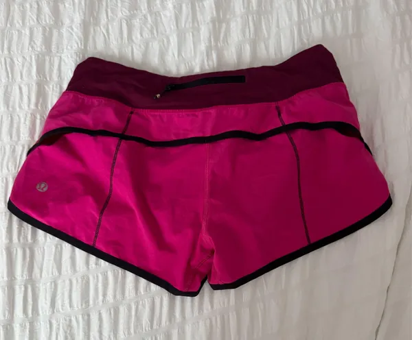 Lululemon Speed Up Shorts 2.5" Pink - Image 2