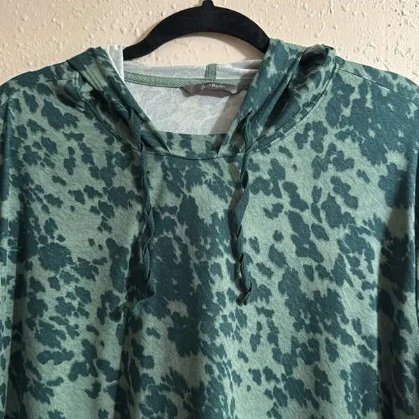 AnyBody hoodie lightweight Green Size L - Image 2
