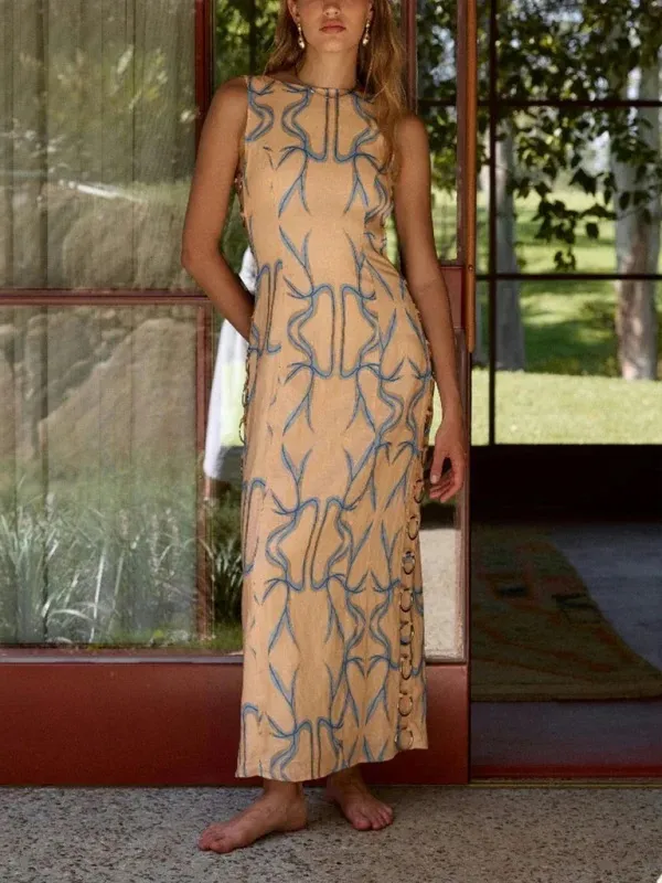 VRG Girl Discoteca Maxi Dress - Image 2
