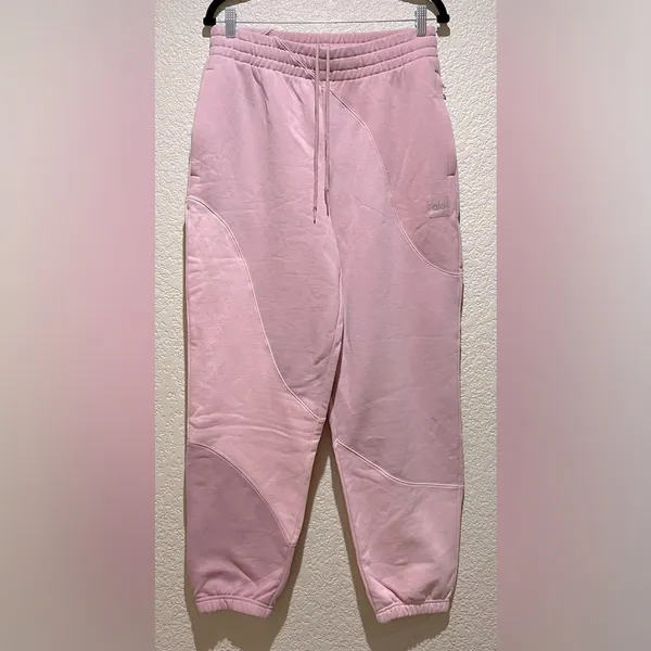 ALO Yoga NWOT Make Waves Sweatpants Sunset Pink Tonal Special Edition color M - Image 7