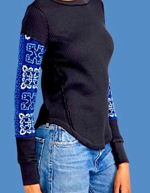Free People Nikki Flannel Bandanna Size Small - Image 3