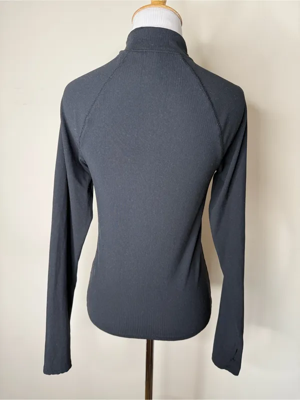 GAP Black Studio Rib 1/4 Zip Pullover - Image 7