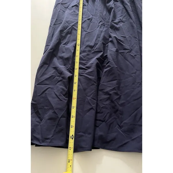 NWT Halara Breezeful Maxi Skirt Size S Navy Blue High Waisted 2-in-1 Quick Dry - Image 9
