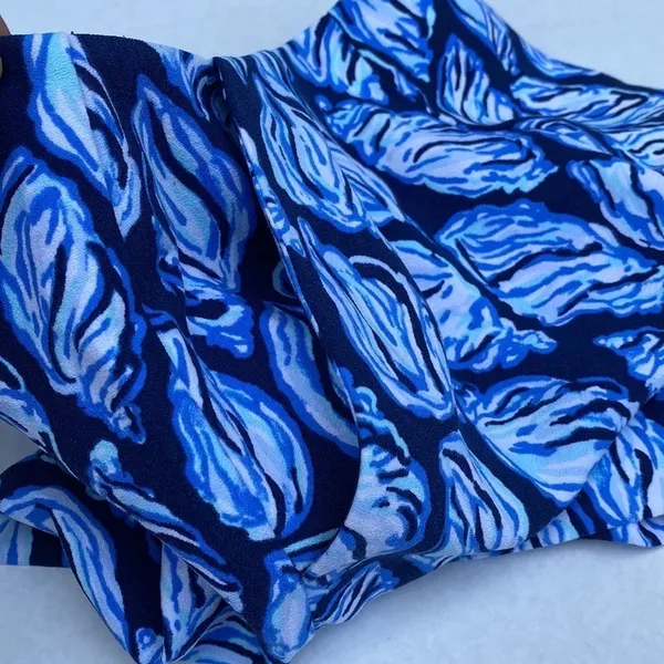 Lilly Pulitzer Navy Seashell Kailen Short Shorts With‎ Pockets - Image 5