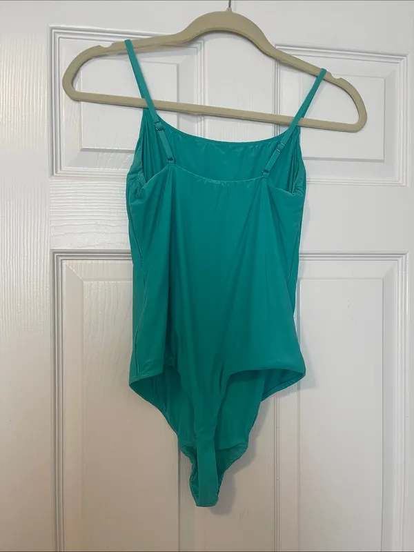 Aerie Smoothies Teal Spaghetti Strap Bodysuit - Image 2