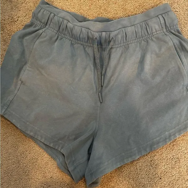 Lululemon Blue  Inner Glow shorts - Image 2