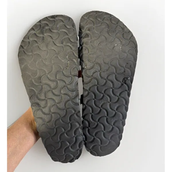 Birkenstock Mayari Black Leather Strappy Toe Loop Sandals 40 European USA 9-9.5L - Image 7