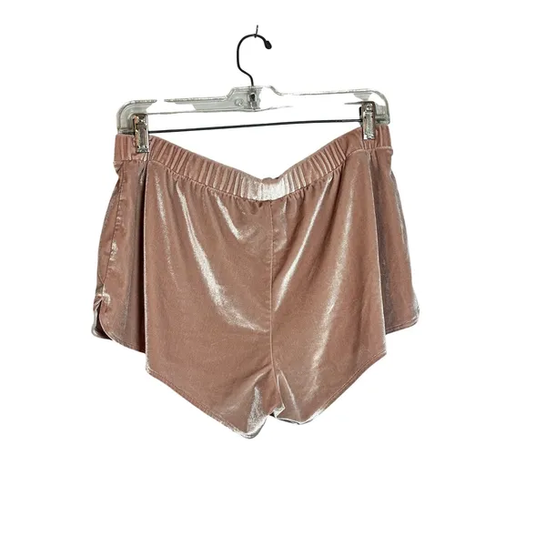 Madewell Womens Velvet Pajama Set Dusty Rose‎ Cami and Shorts Loungewear Medium - Image 6