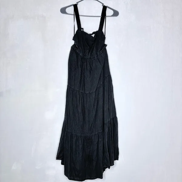 Abercrombie & Fitch Black Cut Out Maxi Dress - Image 4