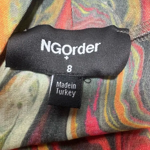 NGORDER Multi Swirl Cut Out Long Sleeve Crop Top - Image 7