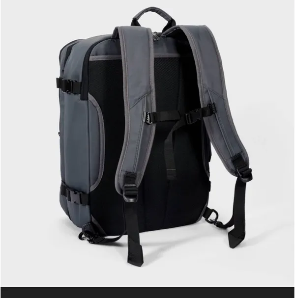 Open story travel backpack Gray - Image 4
