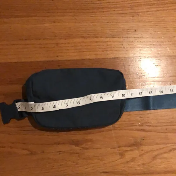 Navy Blue belt bag, adjustable length - Image 8