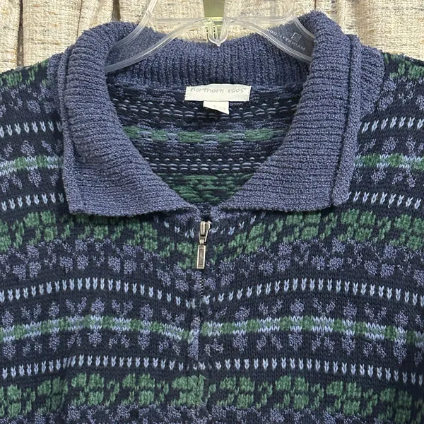 Northern Isles Full Zip Cardigan Sweater - Image 2
