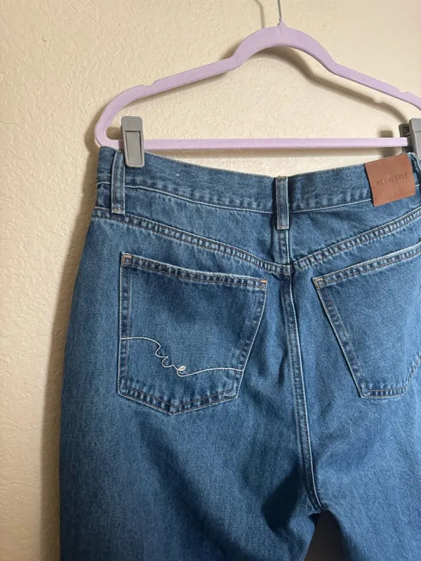 Free People We The Free Holly Bootcut Jeans size‎ 33 - Non Distressed Med Wash - Image 6