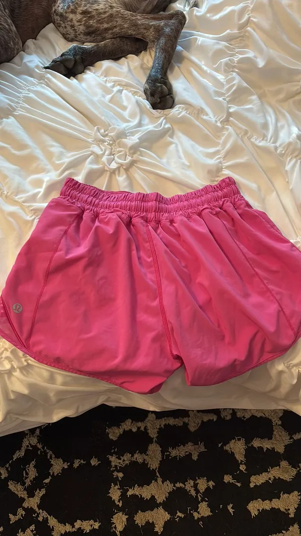 Pink Lululemon Hotty Hot Shorts  - Image 2
