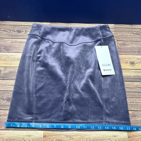 Lululemon Scuba High Rise Mini Skirt Velvet NWT Size Small (NFAL) LW8AL9S - Image 12